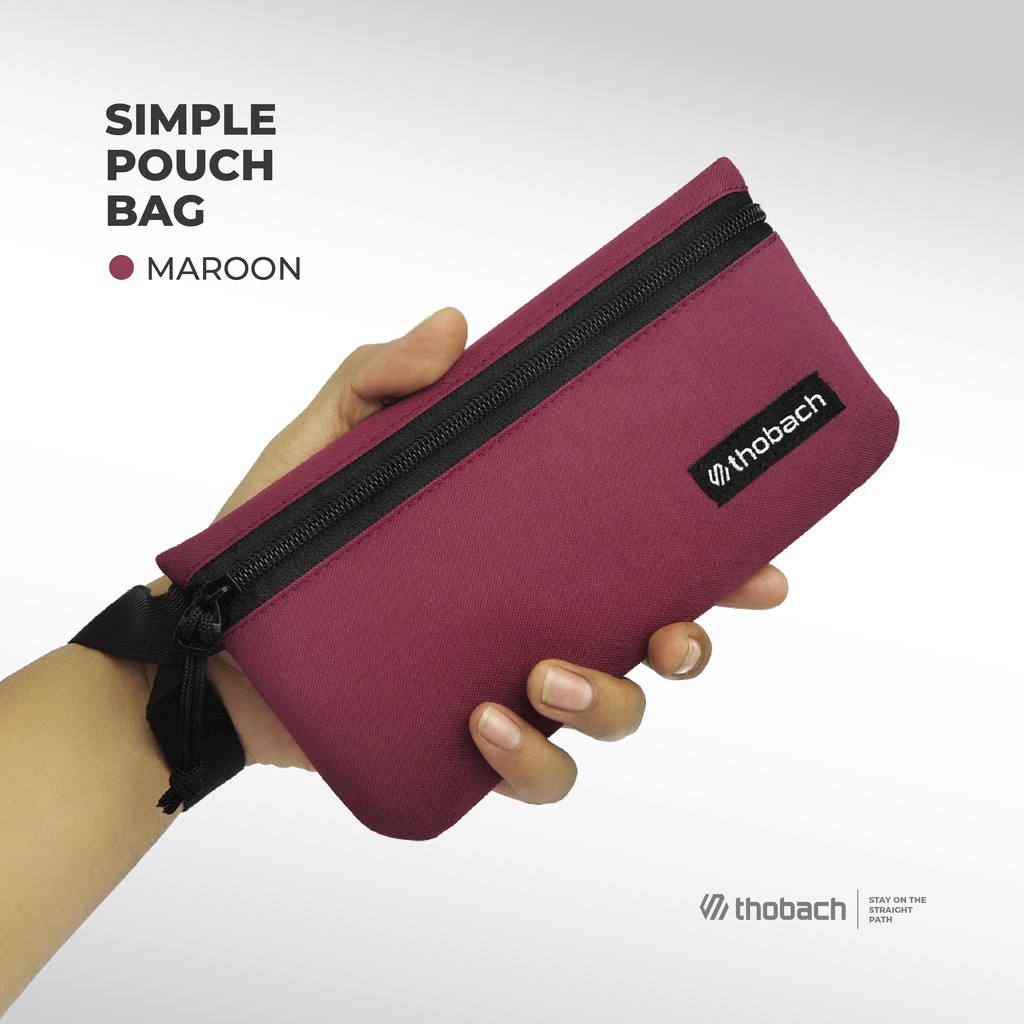 THOBACH-POUCH BAG HAND SIMPLE 1 PRIA WANITA DOMPET MULTIFUNGSI