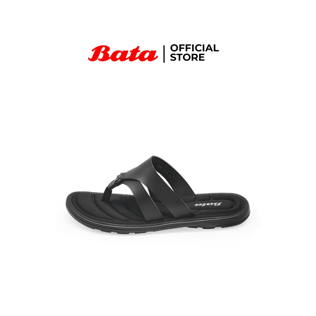 Bata Sandal Pria Sarajevo Black - 8716475