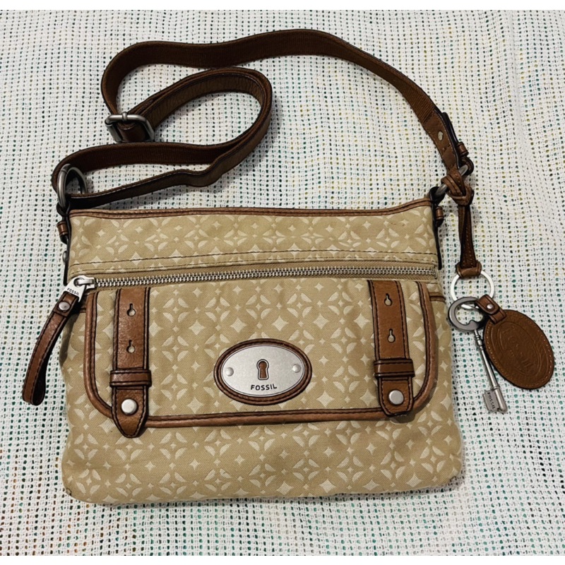 Tas Sling Fossil Maddox Pecan Preloved