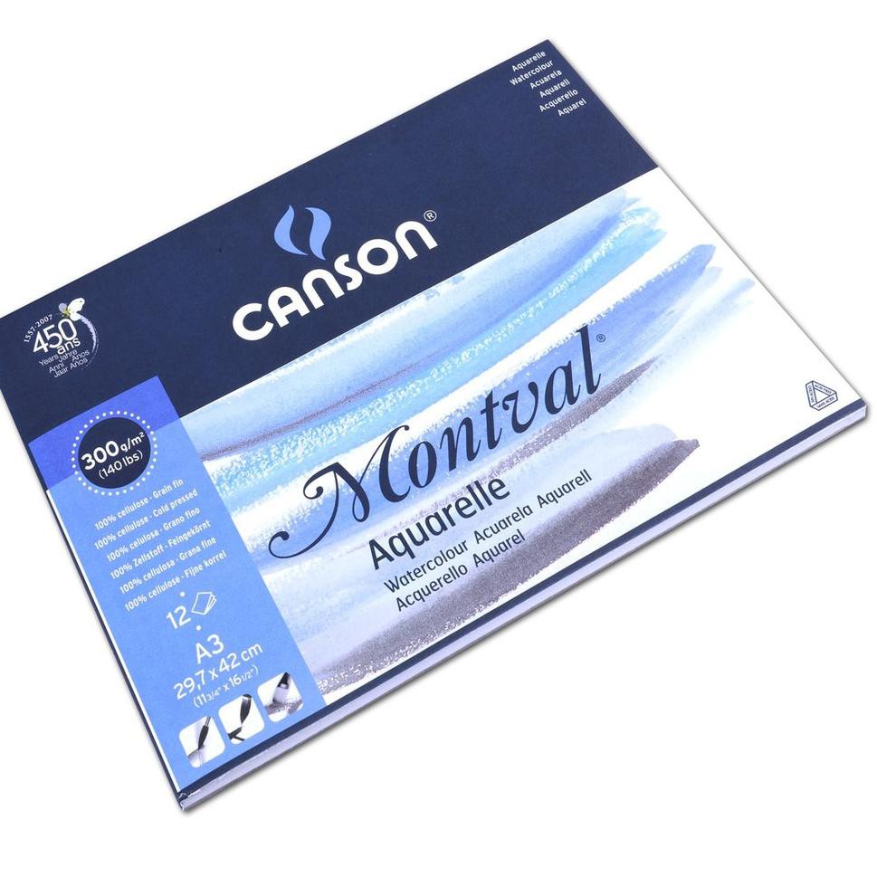 

Terlaris sekali Canson Montval A3 29.7x42cm 300GSM O86L05 super