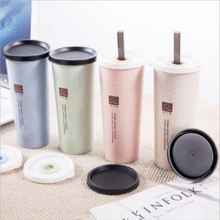 Botol Minum Gelas Plastik Sedotan Jerami untuk Travel Botol Minum Gelas Plastik Sedotan Jerami untuk Travel