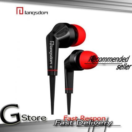 

LangsdomEarphonesStereoBass3.5mmJackNoodleCablewithMicrophone