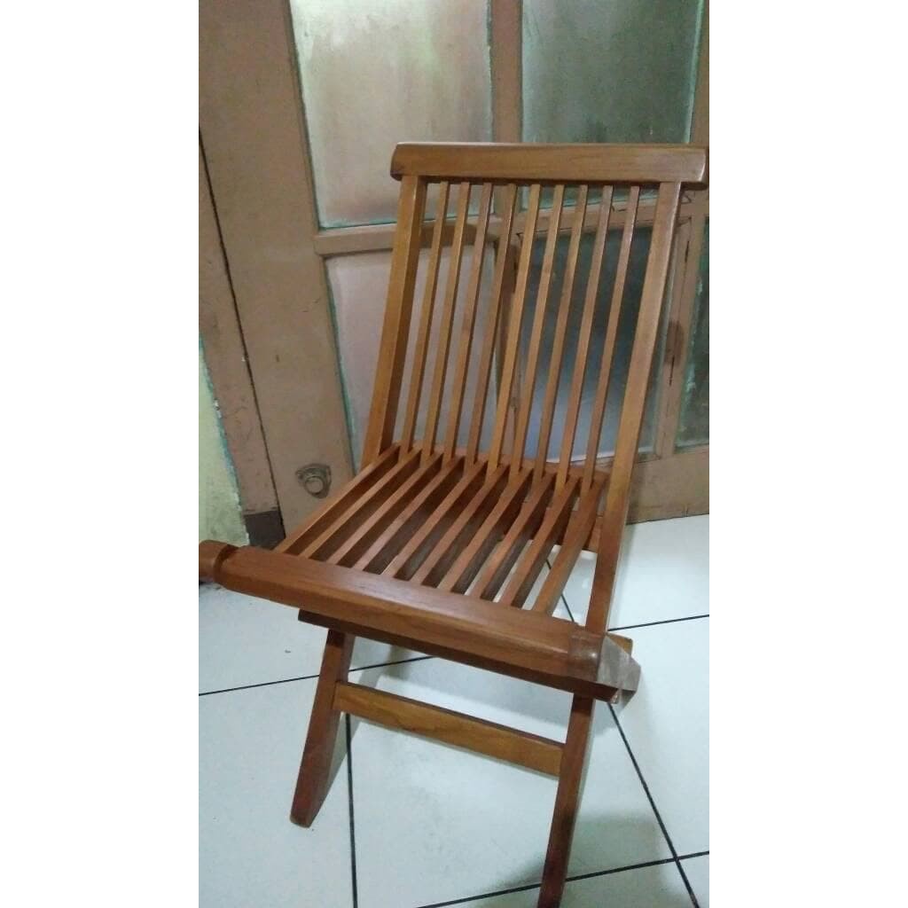 KURSI LIPAT MINI UNTUK ANAK SUDAH POLITURE BAHAN KAYU JATI JEPARA #kayujati303