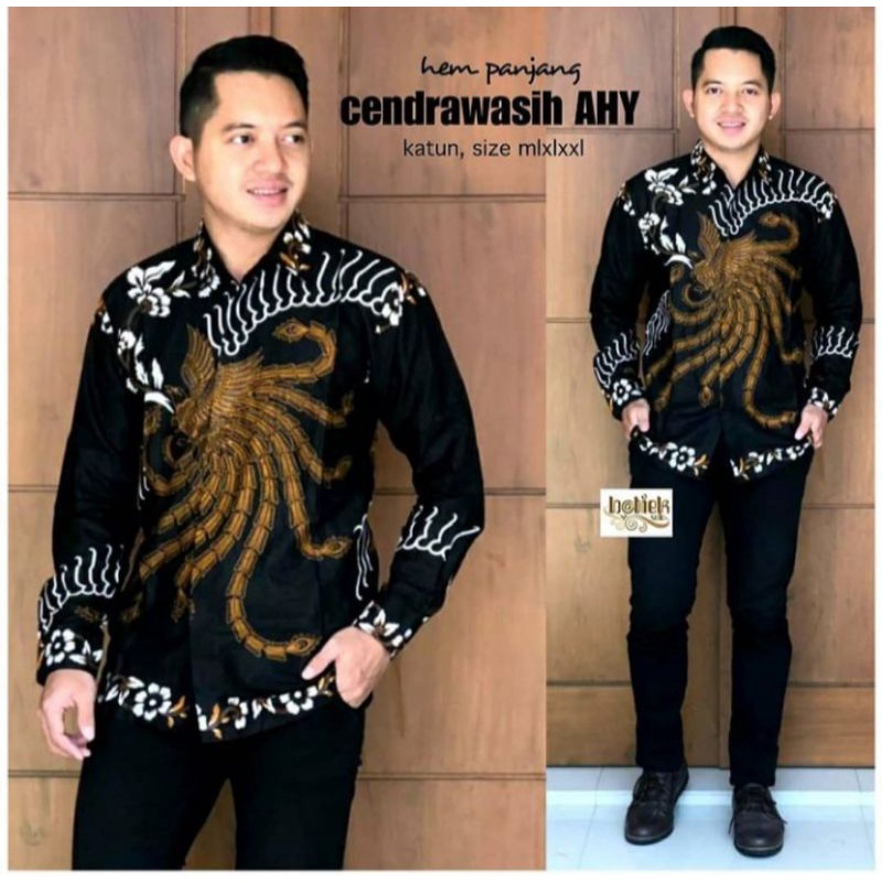 Kemeja Batik Lengan Panjang Kemeja Batik Pria Batik Cowok Batik Berkualitas Seragam Nikah Batik Kantor Batik Termurah Terlaris Batik Pesta Kemeja Pria