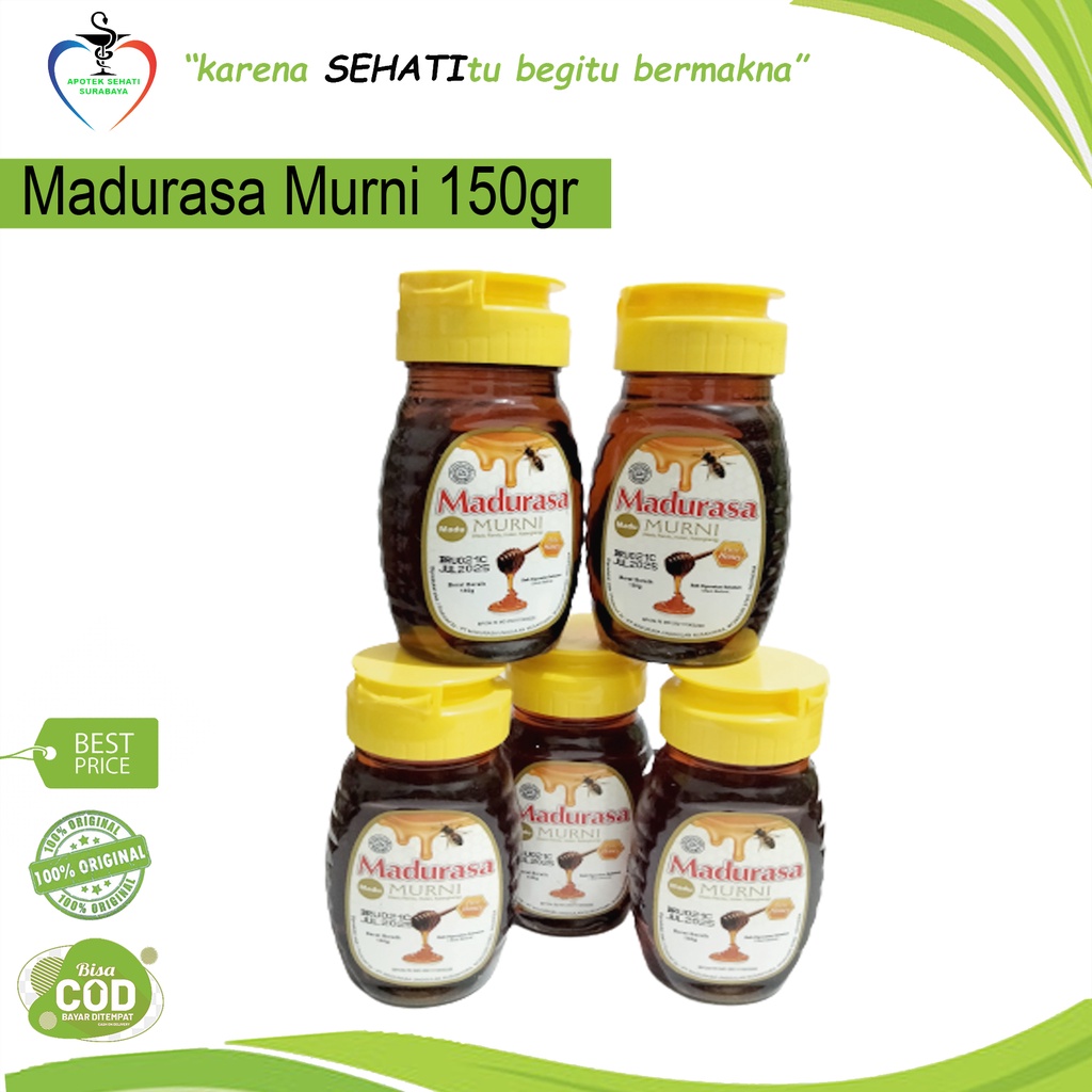 MADURASA MURNI MADU ASLI BOTOL 150GR