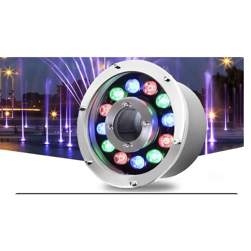 Lampu kolam air mancur/lampu kolam ip68 waterproof