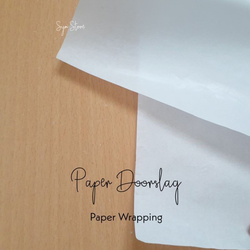 Kertas Doorslag | Paper Doorslag | Paper Wrapping | Kertas Wrapping | Duslak Kertas Sepatu Doorslag