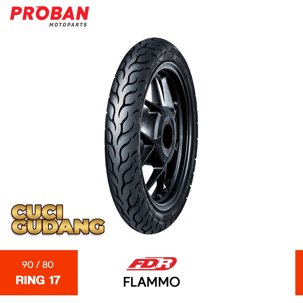 

FDR TT FLEMMO 90/80-17 CUCI GUDANG Ban Motor Tubetype
