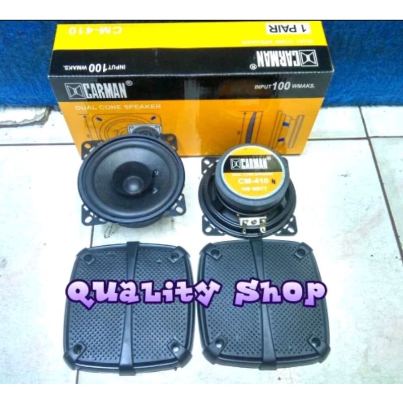 Speaker Coaxial 4 In Carman Cm410 satu pasang