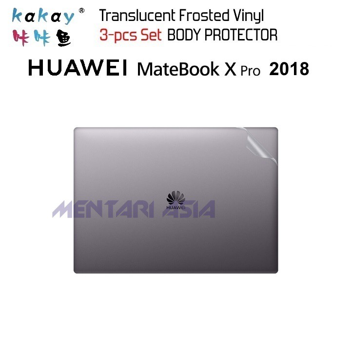 Body Protector HUAWEI MateBook X Pro 2018 - KAKAY MATTE Translucent Vinyl