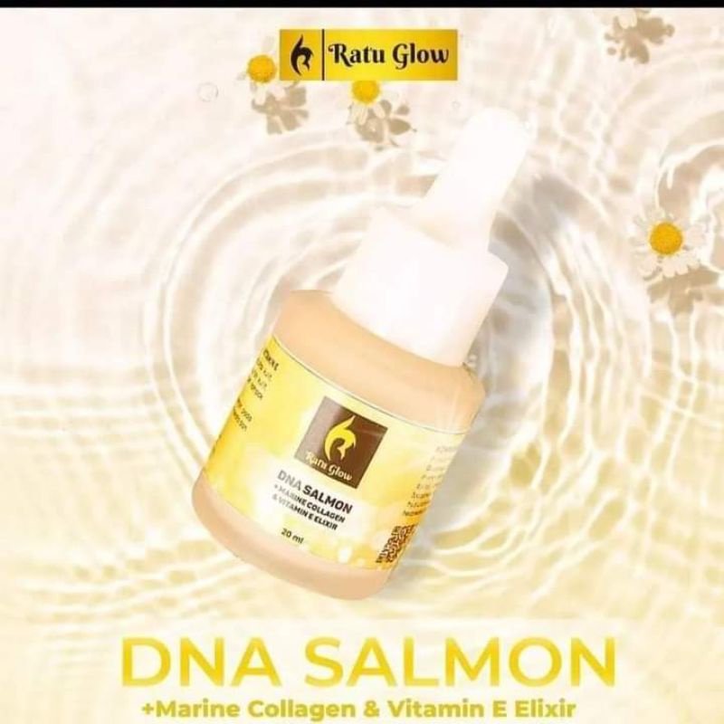 SERUM DNA SALMON RATU GLOW SERUM RATUGLOW SERUM GLOWING RATUGLOW SKINCARE RATU GLOW SKINCARE SERUM R