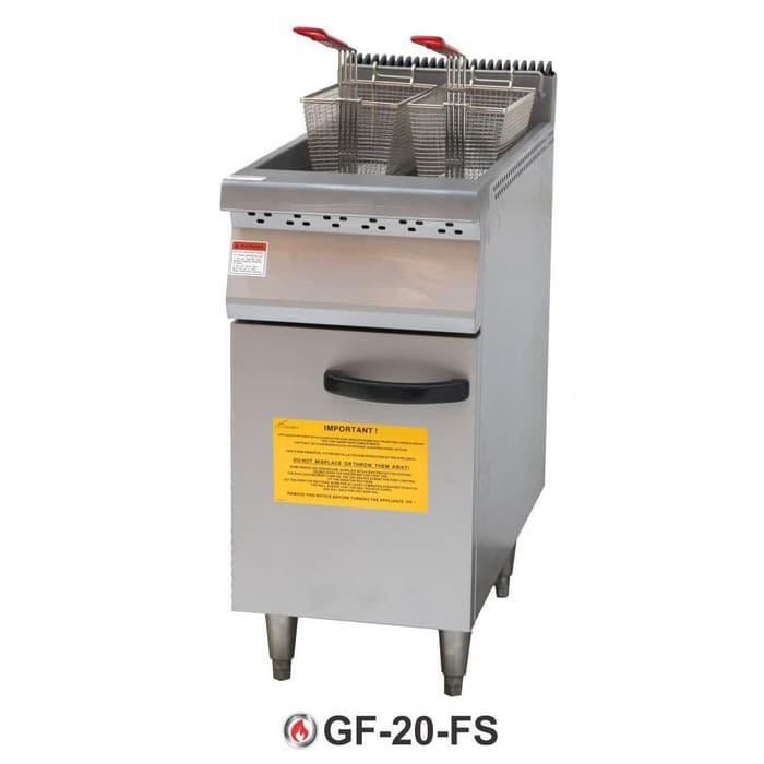 GETRA Gas Deep Fryer GF-20-FS / Penggorengan Gas GF20FS