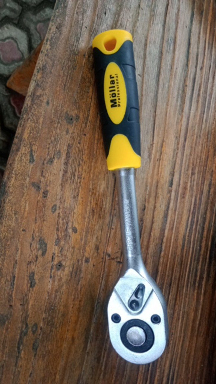 Mollar Gagang Sok Kunci Stang Rachet Ratchet 1/2 Inch X 24 T