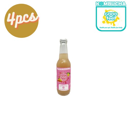 

Kombucha Good Feel - 4 Guava
