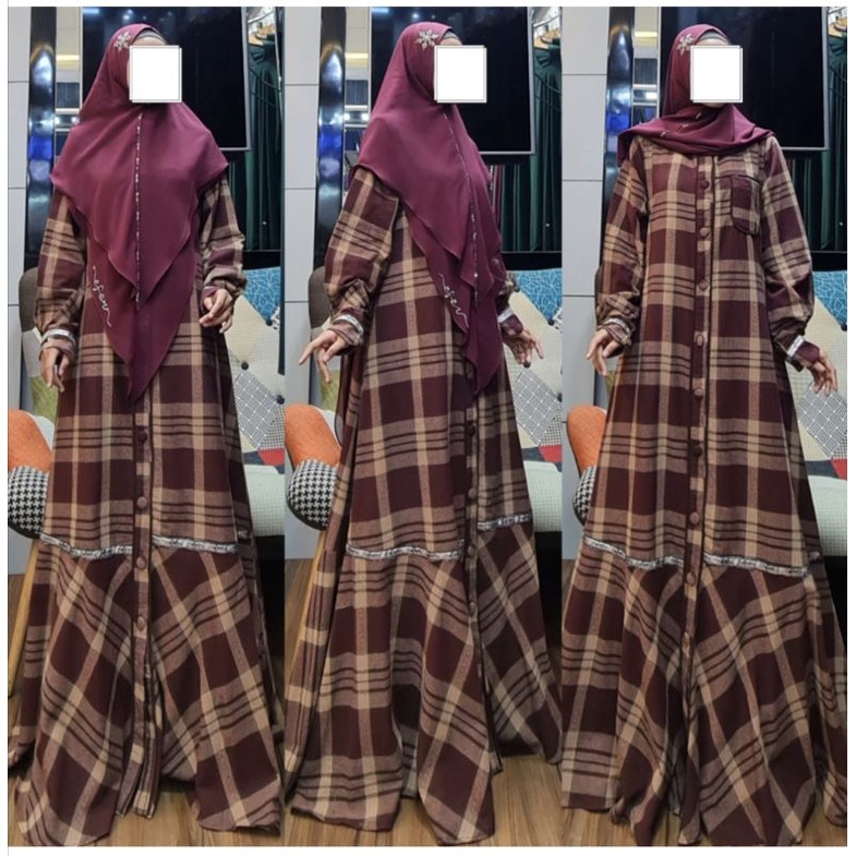 Gamis syar'i Zaura