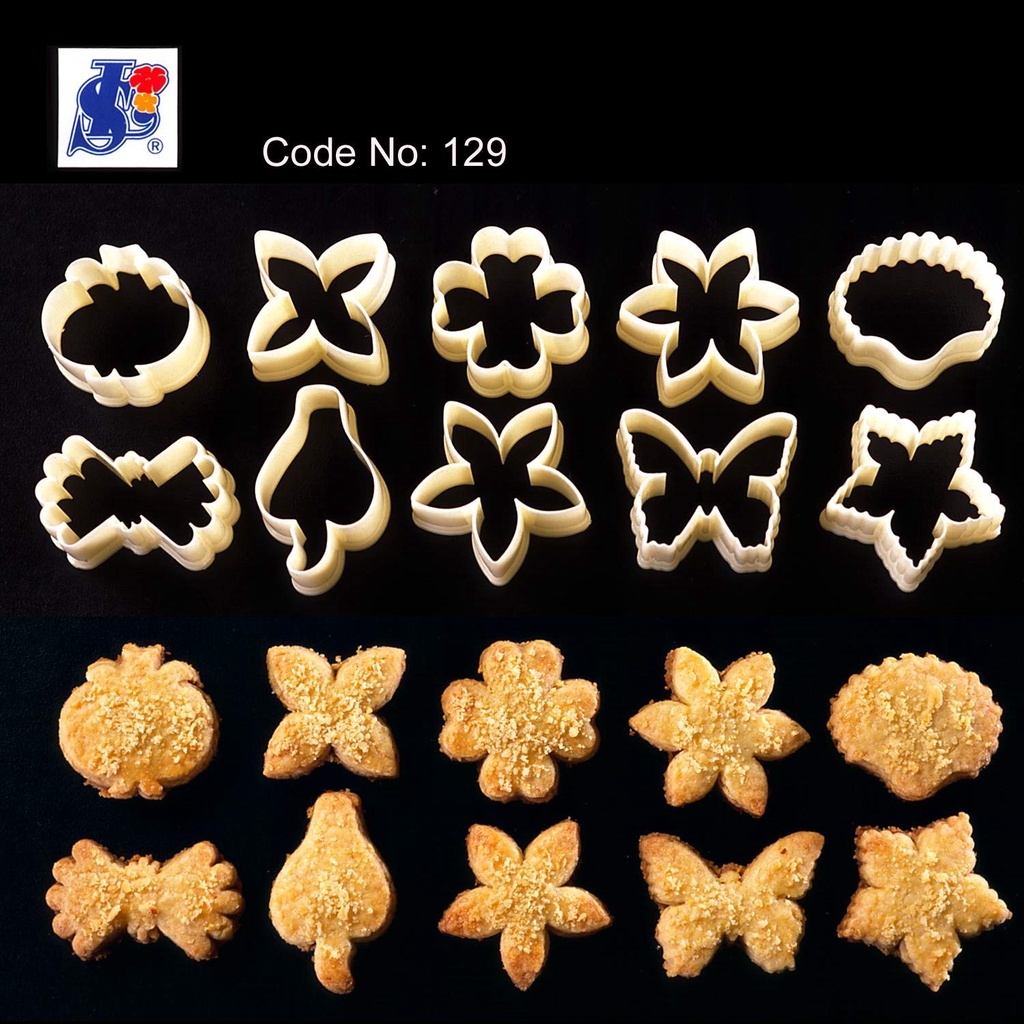 Acuan Sin Lian Kue Bakar Cetakan Biskuit Huruf Abjad Alphabet SinLian Cookies Biscuit Kuih Jem Tar Set 102 110 129 142 150 174 183 184 196 206 209