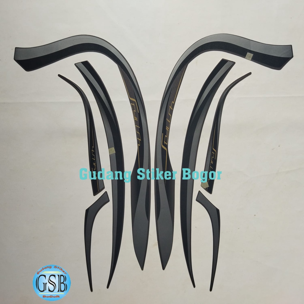 stiker striping motor scoopy stylish 2021 abu doff