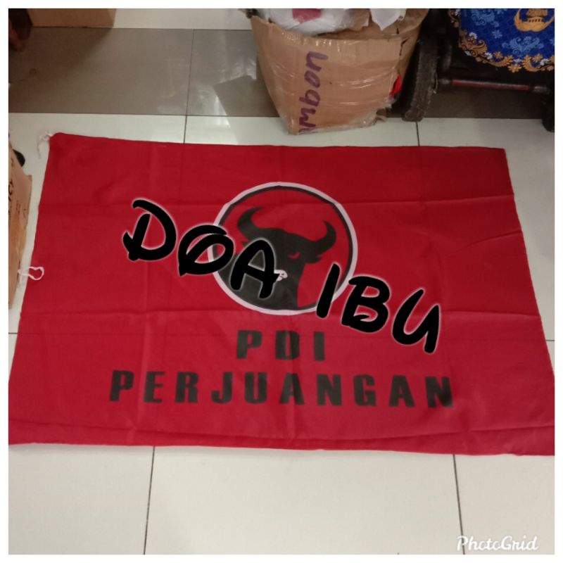 

ready stock bendera partai PDI-P 60x90 (100pcs) best seller