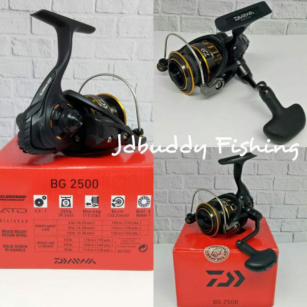 reel daiwa bg 2500