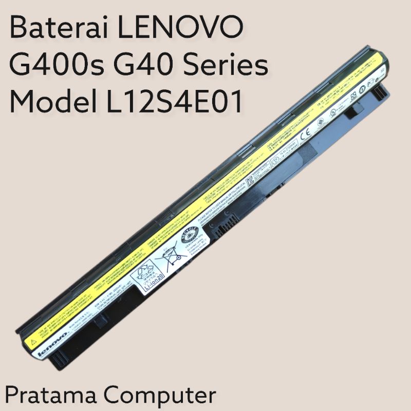 LENOVO IdeaPad G400s G405s G410s G500s G505s G510s S410p S510p Z71 Baterai Laptop Original