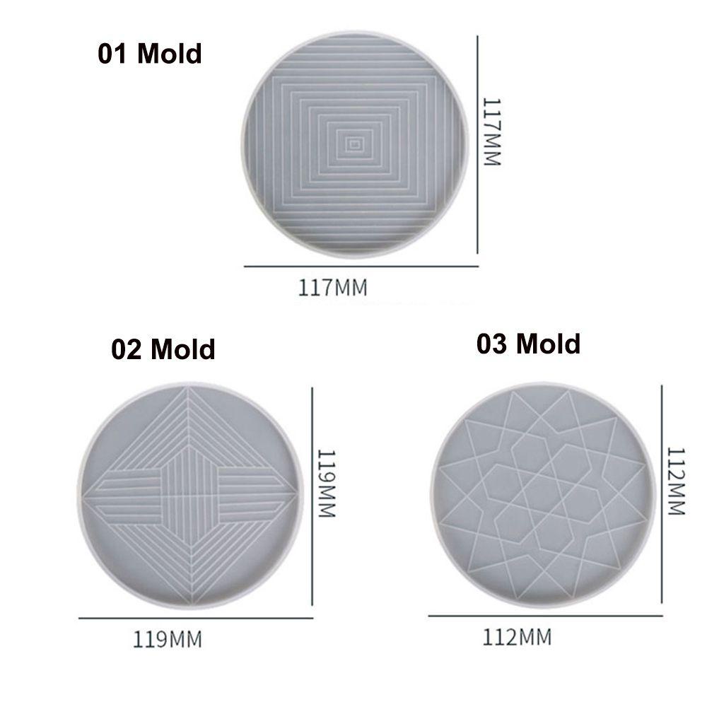 R-flower Epoxy Resin Casting Cetakan DIY Kerajinan Cairan Seni Liontin Batu Akik Cangkir Gila Pola 3D