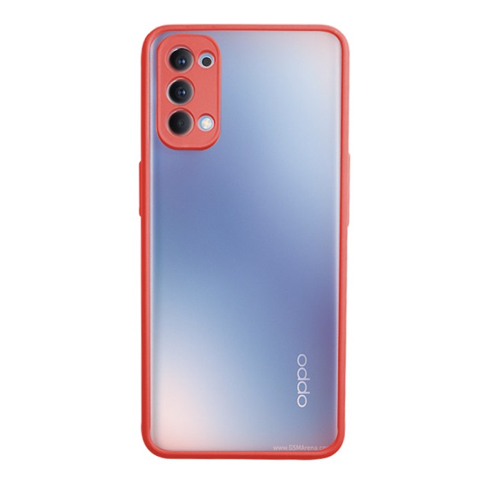 CASE MATTE OPPO RENO 4 TRANSPARAN FUZE MACARON MY CHOICE - FA