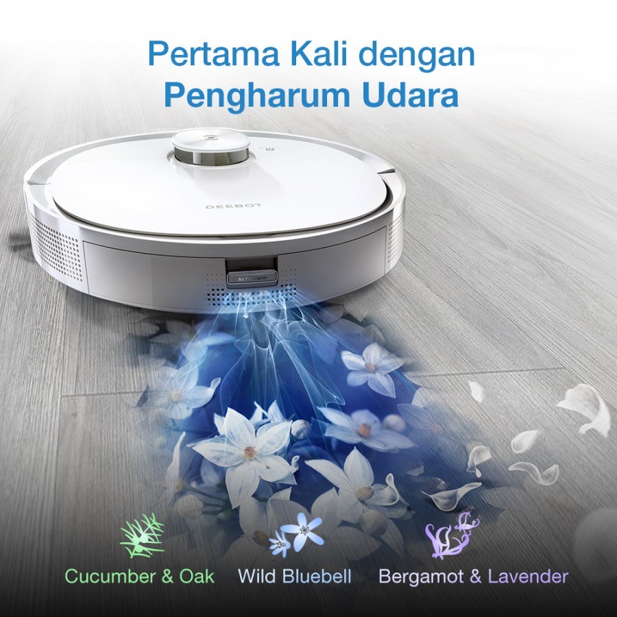 Ecovacs DEEBOT T9 Robot Vacuum Cleaner Sapu Vacum Pel Vakum Mop