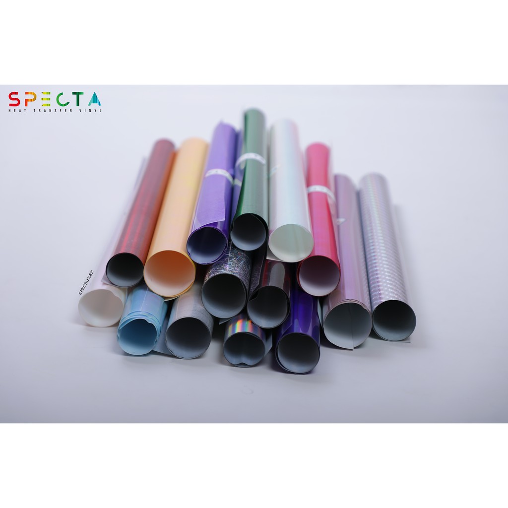 SPECTAFLEX POLYFLEX KOREA PET LASER METALLIC ORIGINAL FOIL HTV - PETLASER