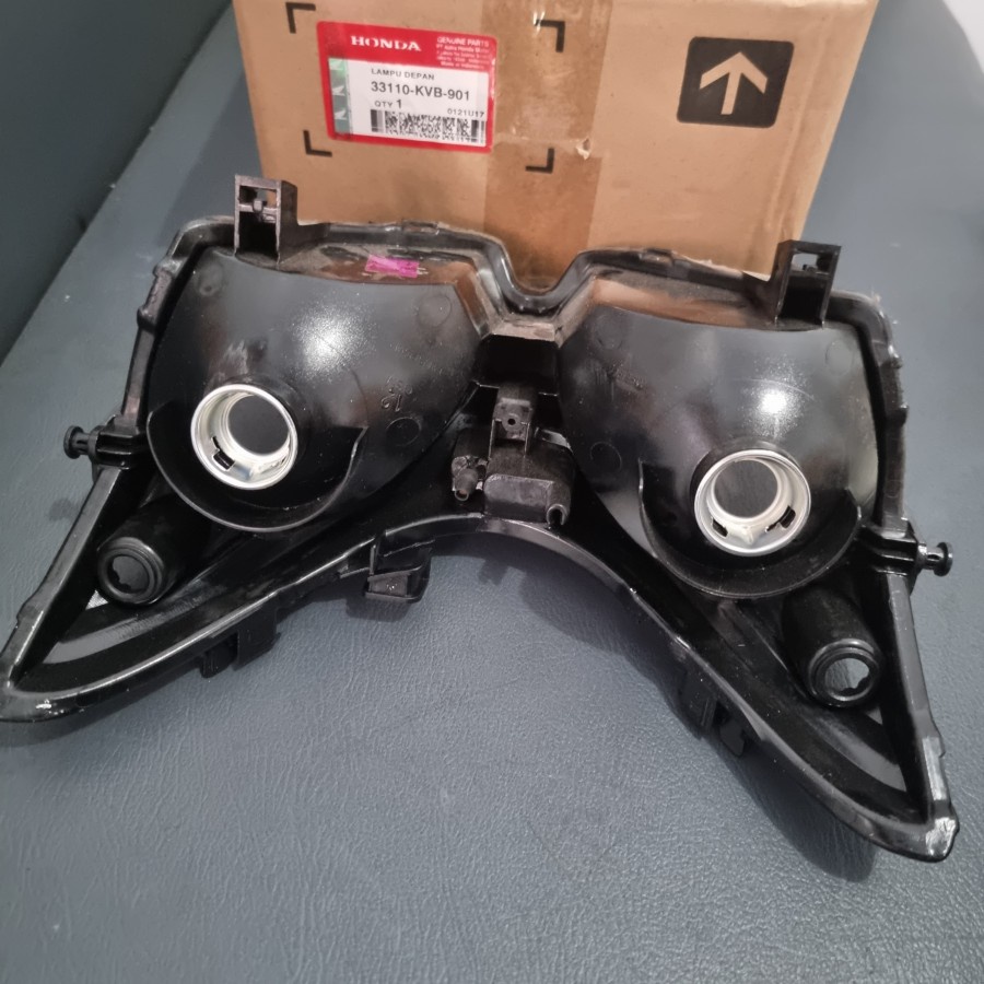 Reflektor Lampu depan Vario 110 Karbu Lama Old Honda Komplit Assy KVB