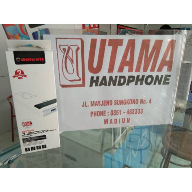 Powerbank delcell 12000mah