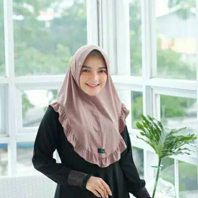 BERGO CARISSA ORI BY AZAMKA,HIJAB INSTAN, HIJAB COUPLE, HIJAB IBU DAN ANAK