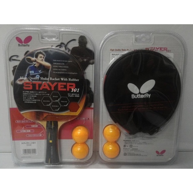 Bet Bat Tenis Meja Butterfly Stayer 101