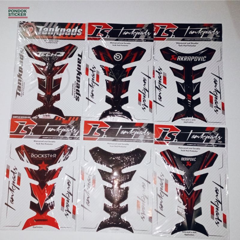Sticker Tankpad Tank Protector Timbul Universal GL MAX RX king Scorpio Z