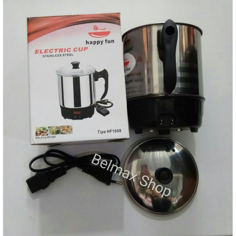 Mug Stainless 12 cm / Mug Listrik / Electric Cup / Mug Elektrik