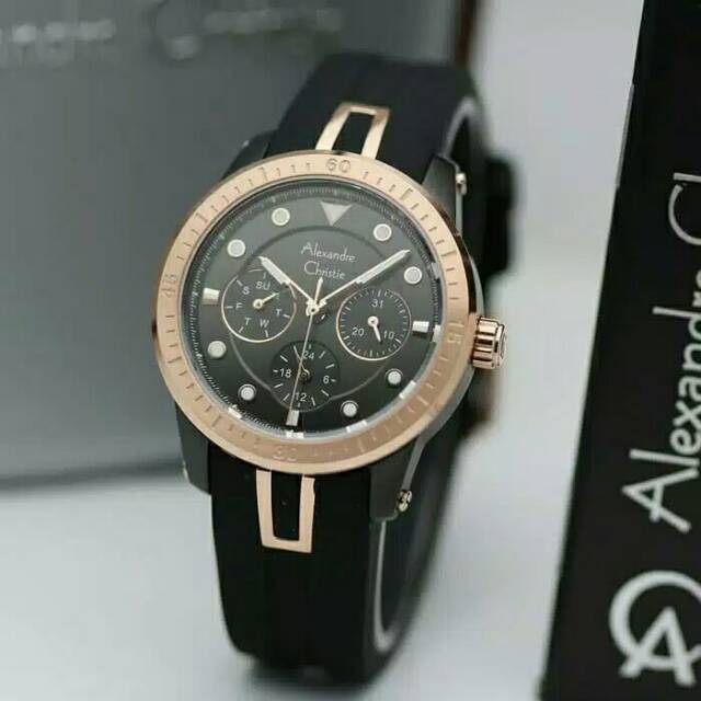 Jam tangan wanita AC 2772 rubber