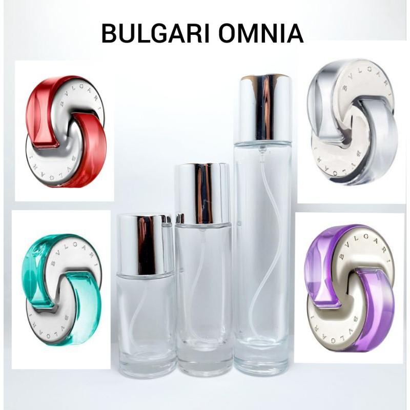 Jual BULGARI OMNIA CRISTAL,AMETHYST,CORAL,PARAIBA Parfum reffil berkualitas  kemasan 20ml,30ml,50ml | Shopee Indonesia