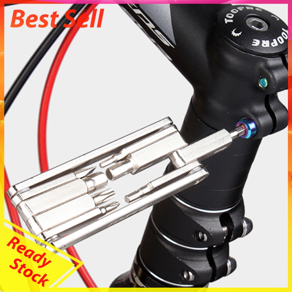 TOOPRE MTB Bike Repair Tools Kit Portable Multifunctional Maintenance Tool