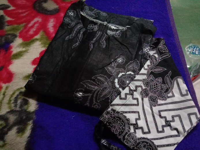 Tunik Batik Wanita Pagar Bunga