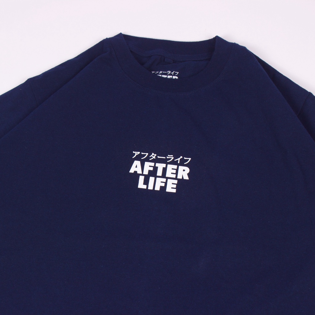 AFTERLIFE - Tshirt Lattera Navy | 21046G