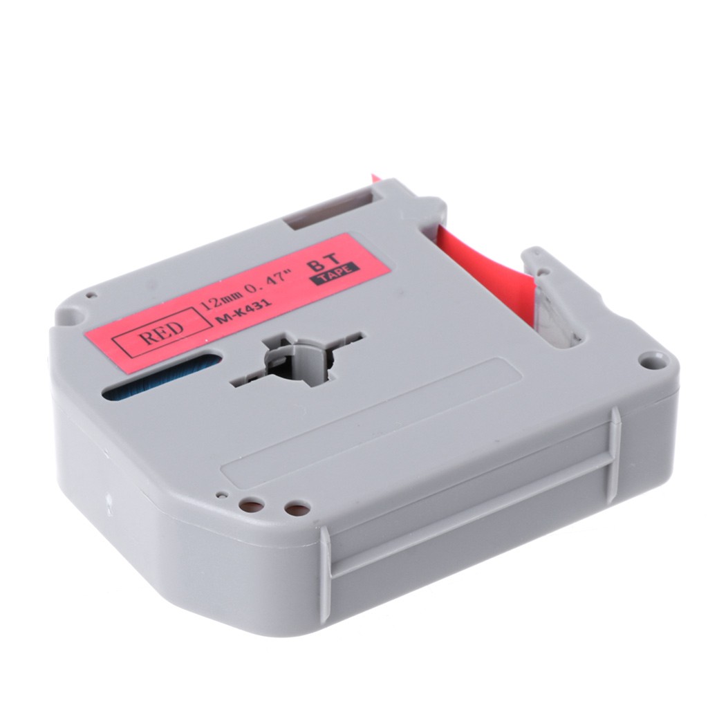 Label Tape Printer 12mm Lebar MK Series untuk Brother P-Touch Label Maker