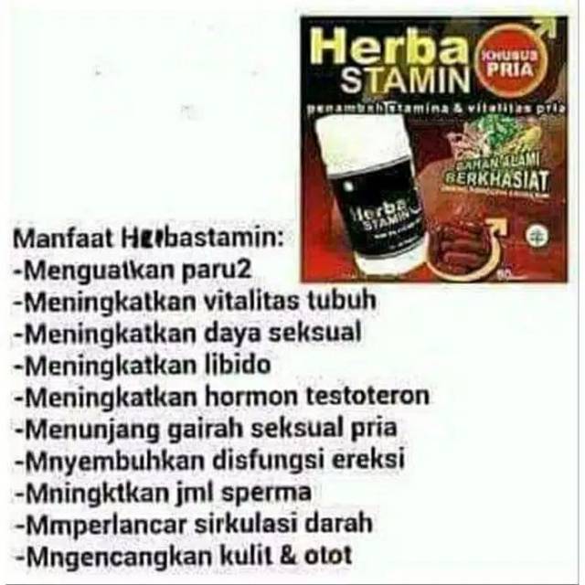 Herbastamin stamina pria original nasa