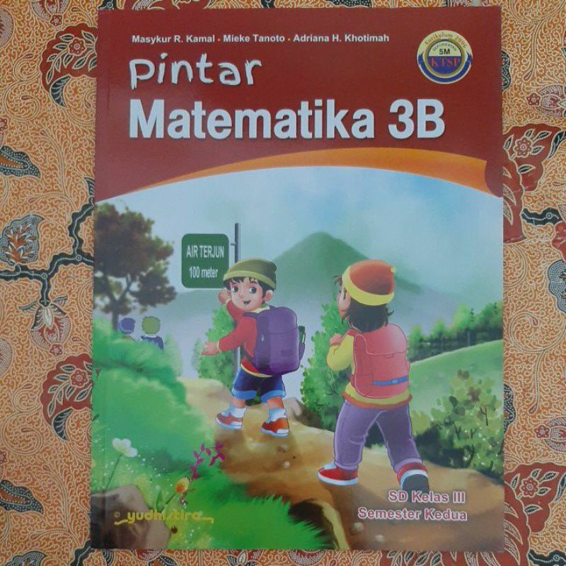 Pintar Matematika 3B kelas 3 SD/MI Semester 2 Yudhistira