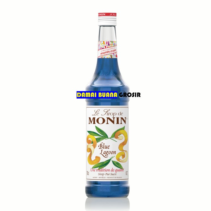 

Monin Syrup Blue Lagoon Curacao