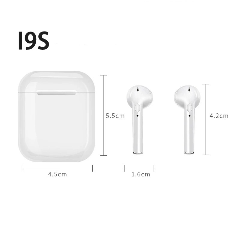 Inpods I9S Handsfree Headset Earphone Bluetooth TWS V5