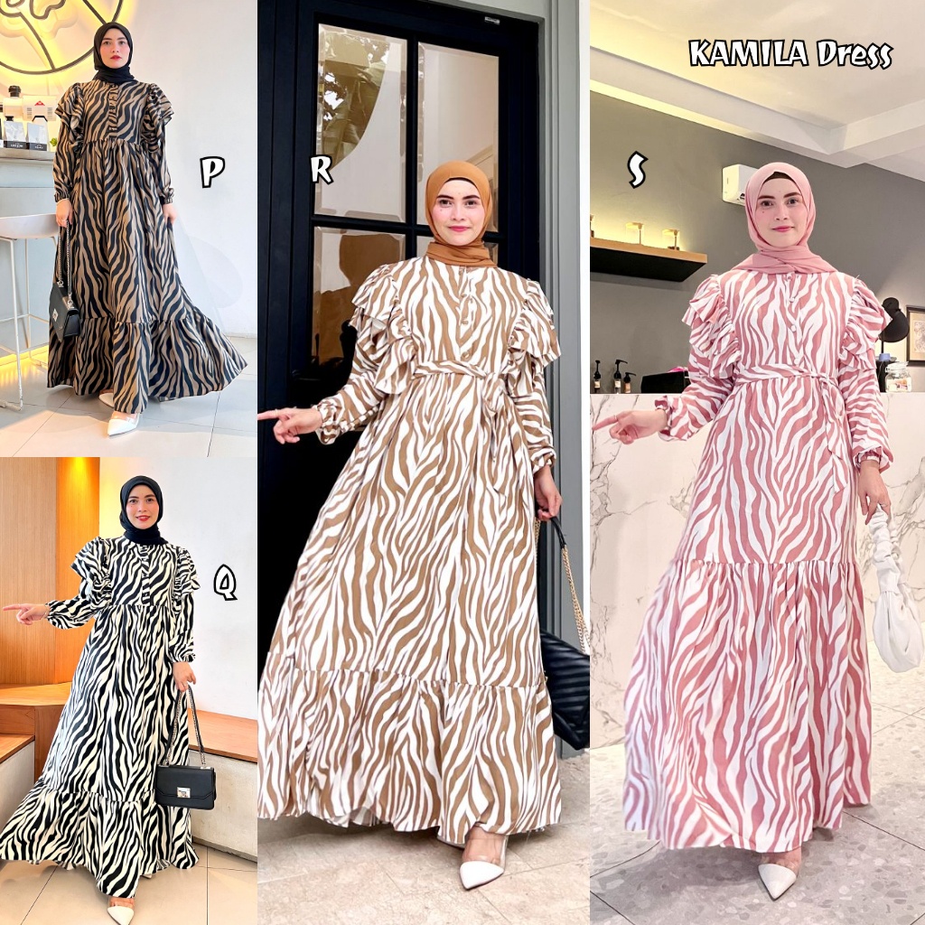 Gamis KAMILA DRESS Original by HMF
