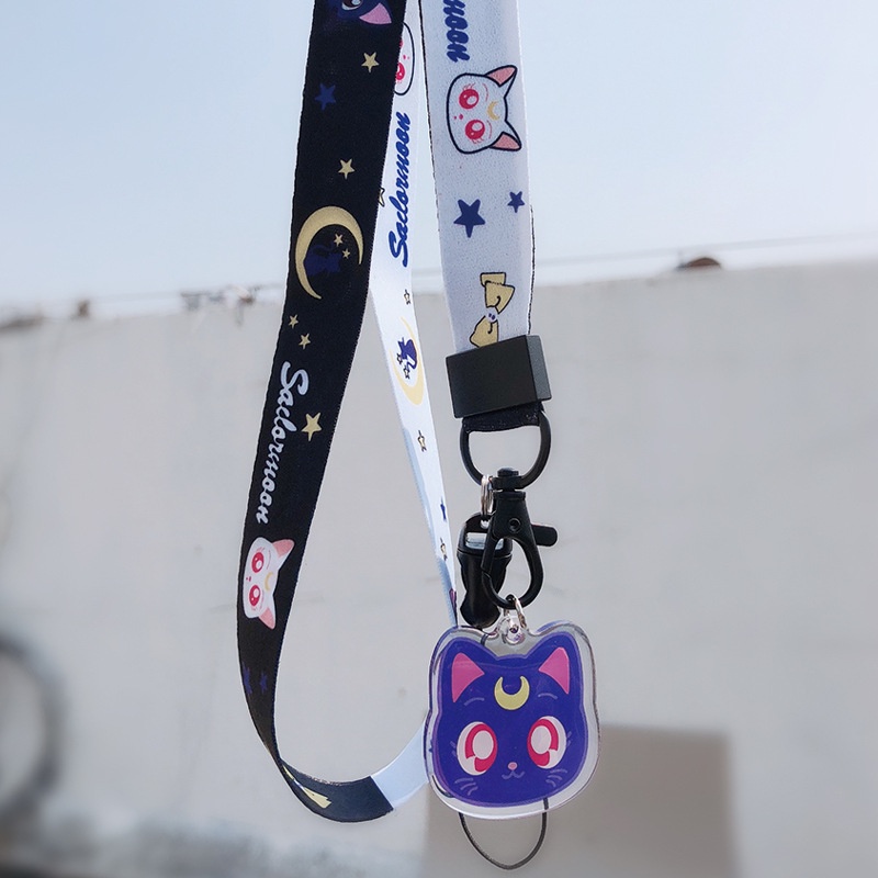 Lucu mahasiswa halter lanyard sertifikat Kerja nama: Sekolah kartu lanyard liontin ponsel tali gantu