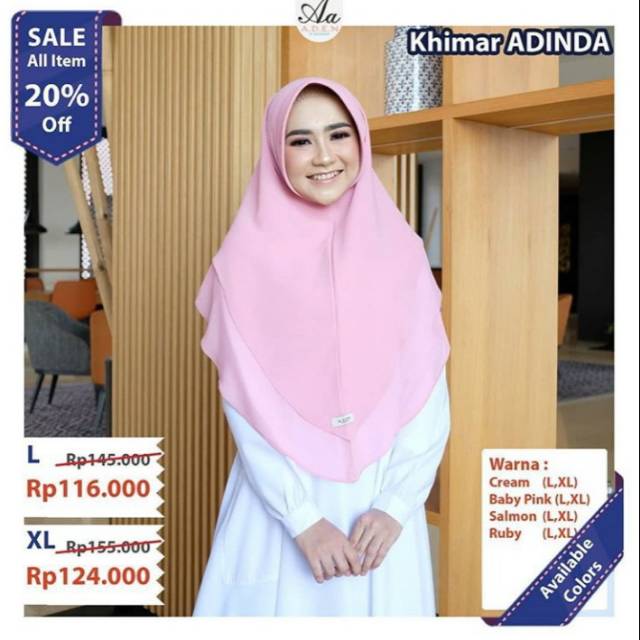 Khimar Adinda Khimar Cerutu Khimar Layer Aden Hijab