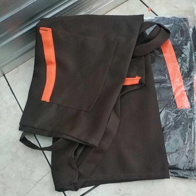 Indomada 1 New Apron Full Body 2 Warna Chef Barista Waitress Koki Celemek Trendy Pelayan Restoran