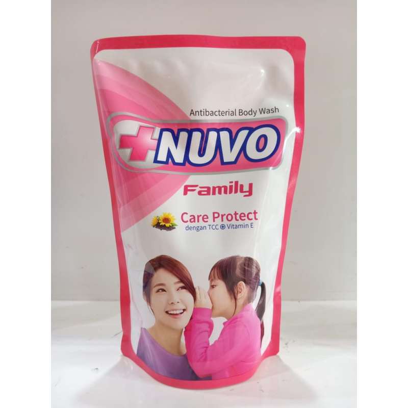 Nuvo Antibacterial Family Body Wash Refill 400ml