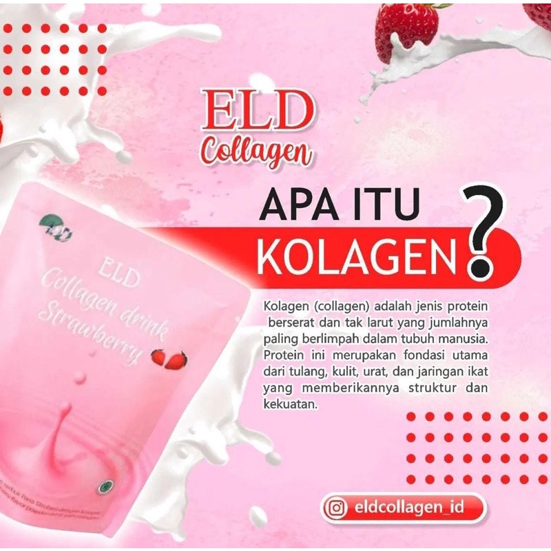 Eld Collagen Drink Coklat Almond